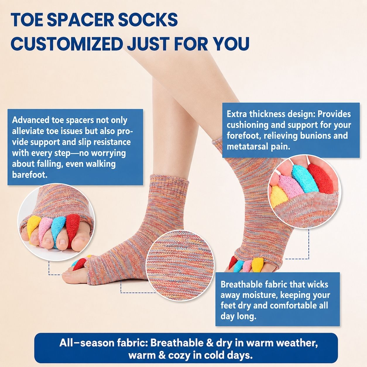 AOVVA™ Toe Alignment Socks